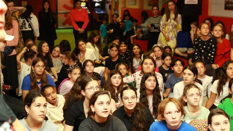 Campers at Camp Yael