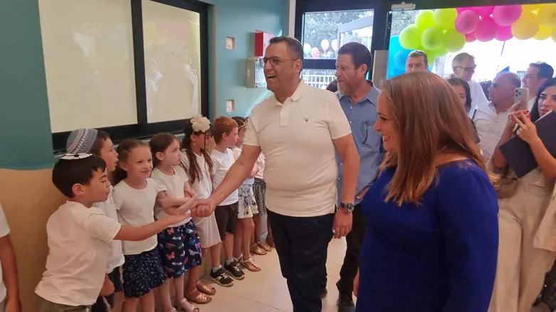 Mayor of Jerusalem opens the school year