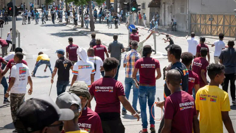 Беспорядки в Тель-Авиве