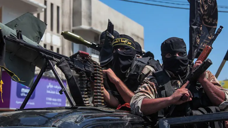 Боевик "Исламского джихада"