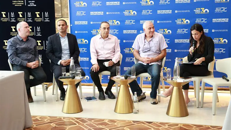 הפאנל שעסק בתקשורת בזמן הסכמי אוסלו