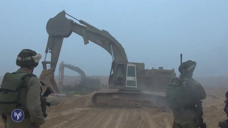 IDF bulldozer (illustrative)