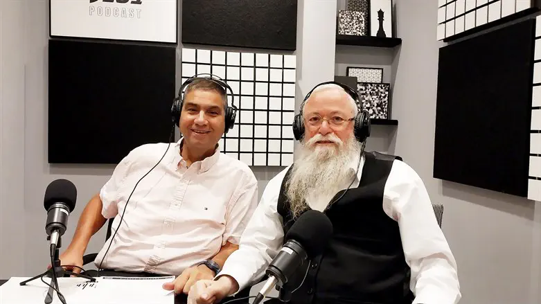 הרב יהודה מרמורשטיין ודודו סעדה