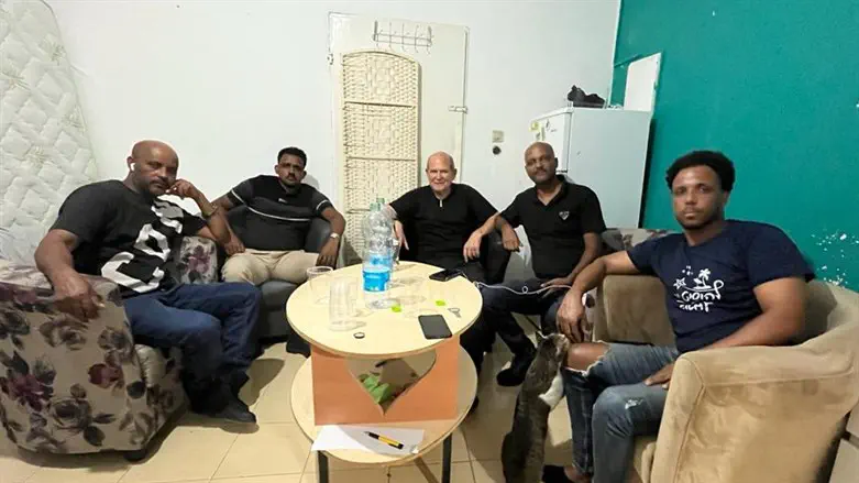 מרש"ק במפגש עם נציגי ה"כחולים"