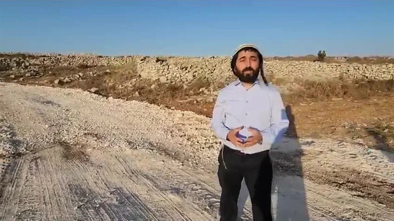 Цви Суккот на горе Эйваль