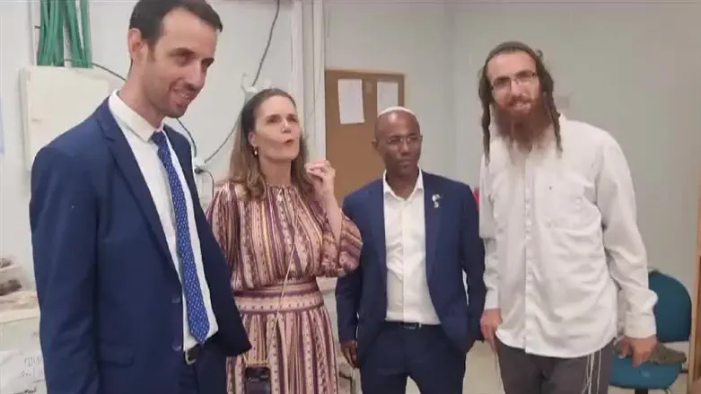 The delegation in Homesh