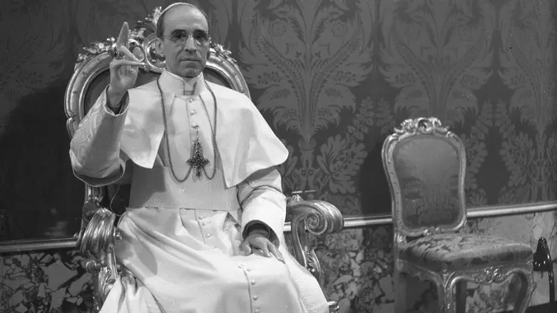 Pope Pius XII in an undated file photo from the archives of Osservatore Romano