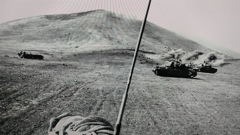 טנקים שועטים למרגלות חרמונית