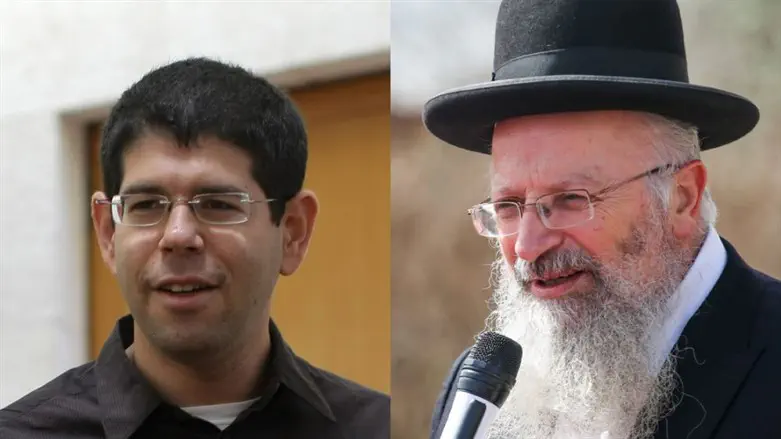 הרב שמואל אליהו ויריב אופנהיימר