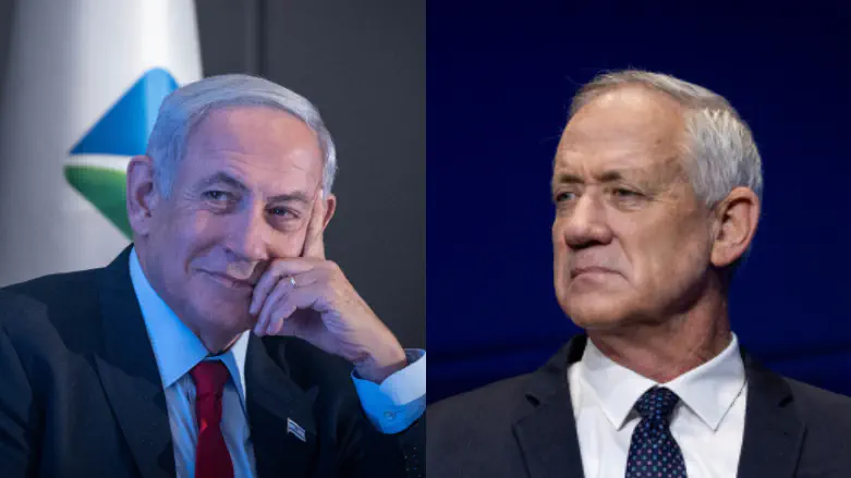 Netanyahu and Gantz