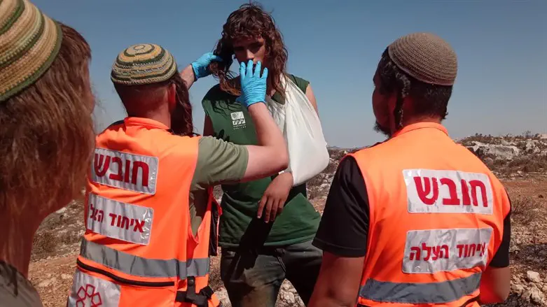 הנער שנפצע בידו