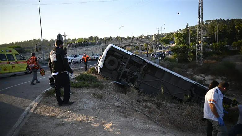 Место аварии близ Эштаоля
