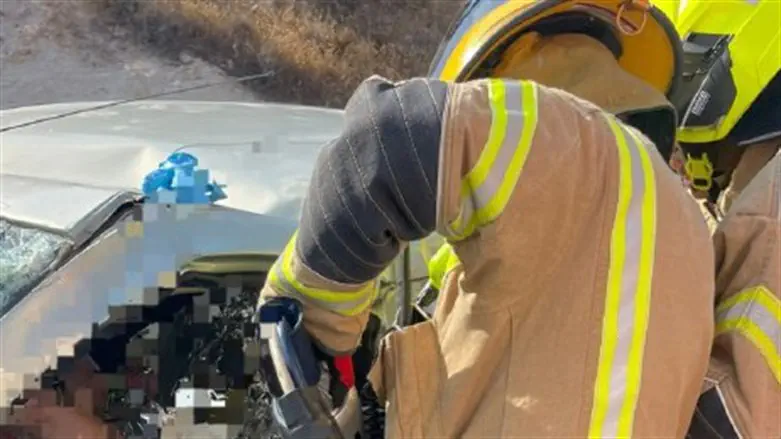 זירת התאונה