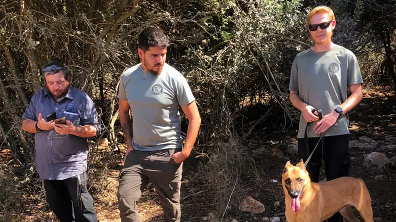 IDU team searching near Haifa