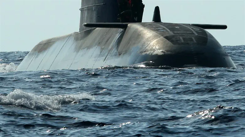 Подводная лодка. Иллюстрация