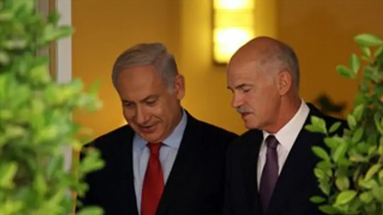 ידידים ותיקים. נתניהו ומקבילו היווני