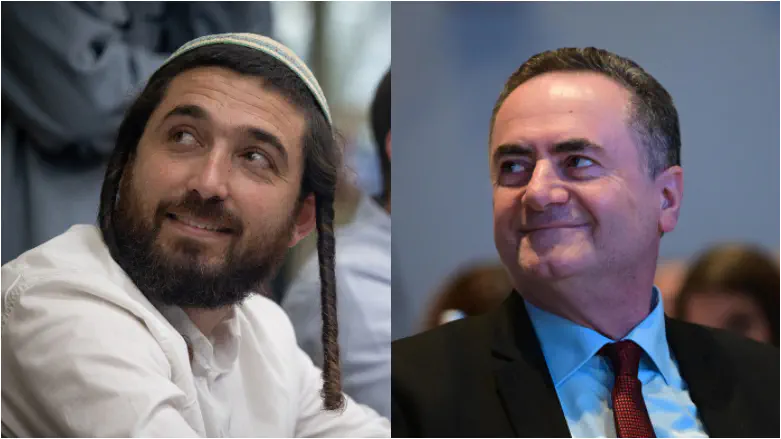 Исраэль Кац и Цви Суккот