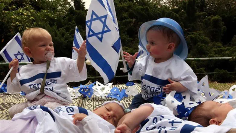 Babies born to North American olim