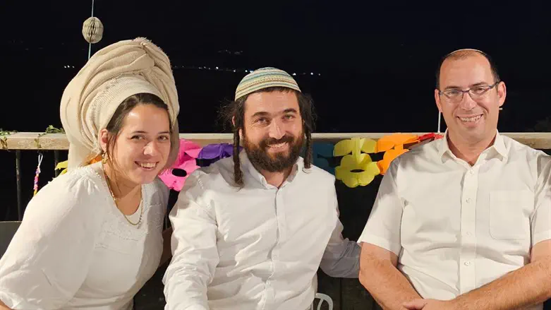 בני הזוג סוכות אצל רוטמן