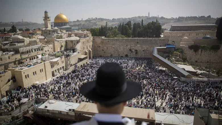 Priestly Blessings at the Western Wall