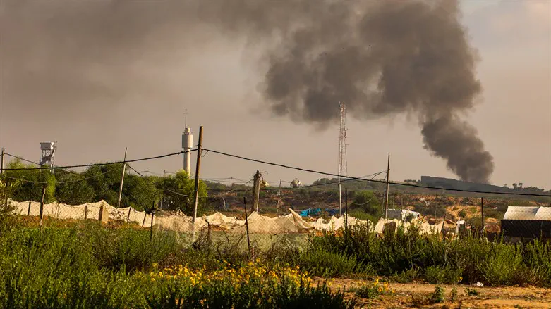 Fire on the Gaza border