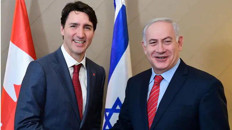 Trudeau and Netanyahu