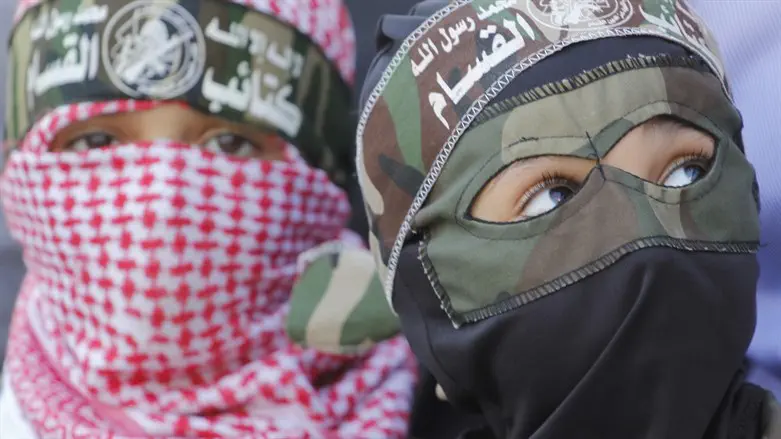 Hamas kids in Gaza