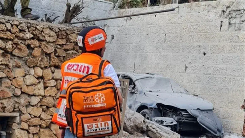 From the scene north west of Jerusalem