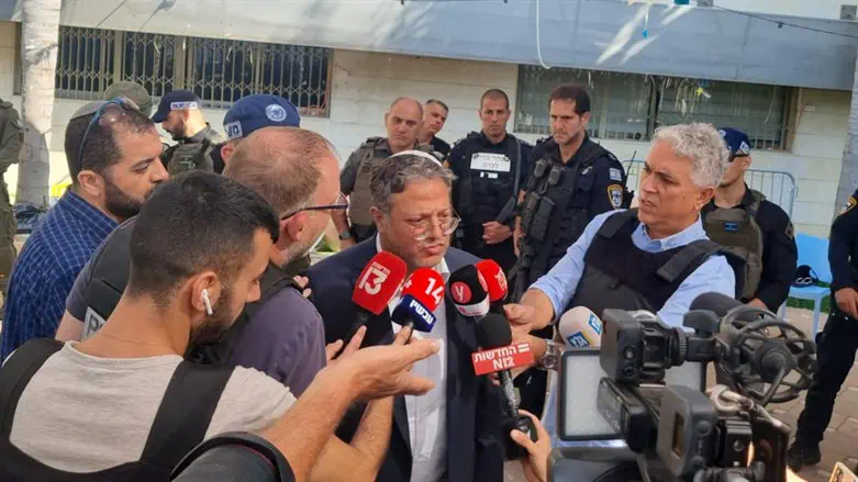 Itamar Ben Gvir in Sderot