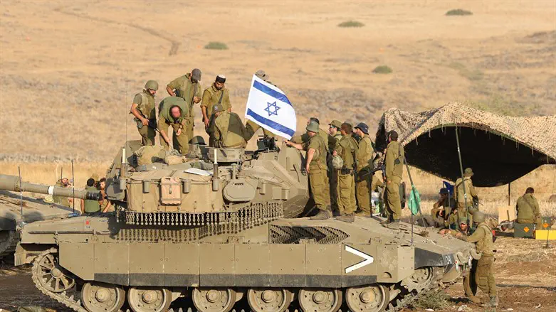 Soldiers in action