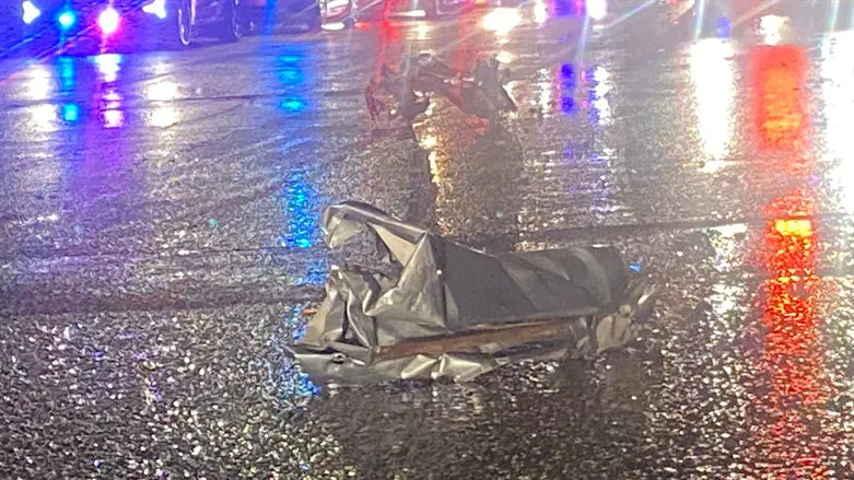 חלק על הכביש מהמטח