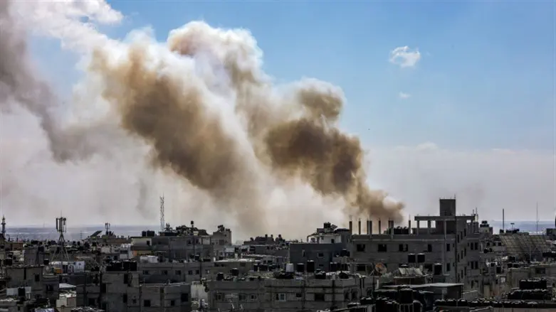 Атака ЦАХАЛа по сектору Газы