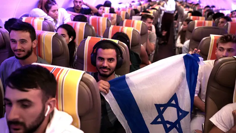 המילואימניקים בטיסת החילוץ מברזיל