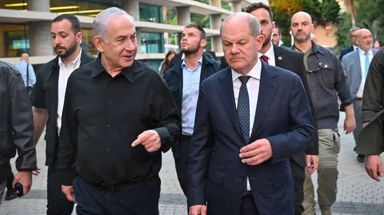 נתניהו ושולץ הבוקר