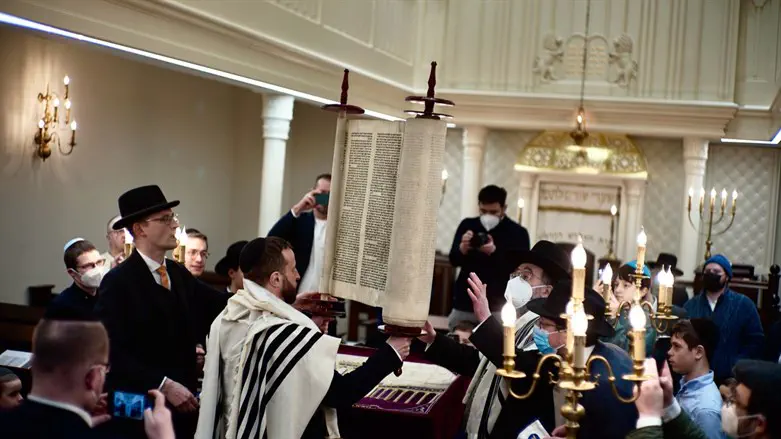 Синагога “Кехаль Адат Исраэль” в Берлине. (Архив)