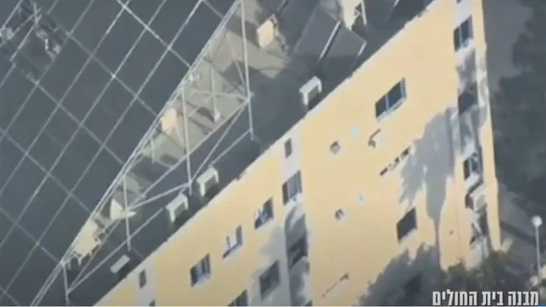 Документация неповрежденного здания больницы