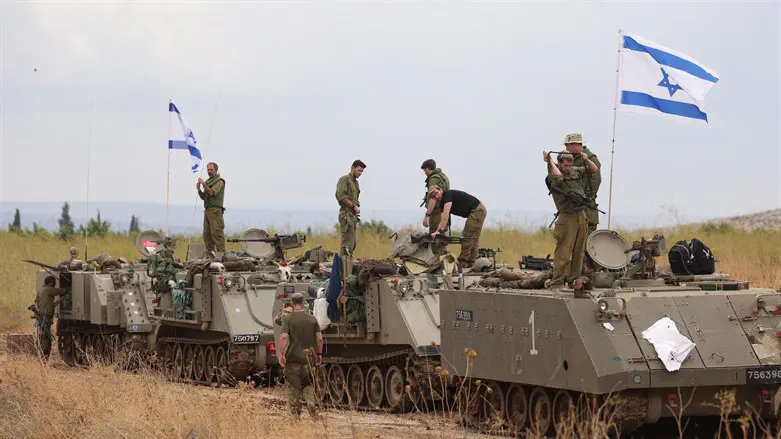 החיילים בשטח