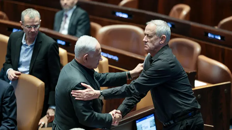 נתניהו וגנץ