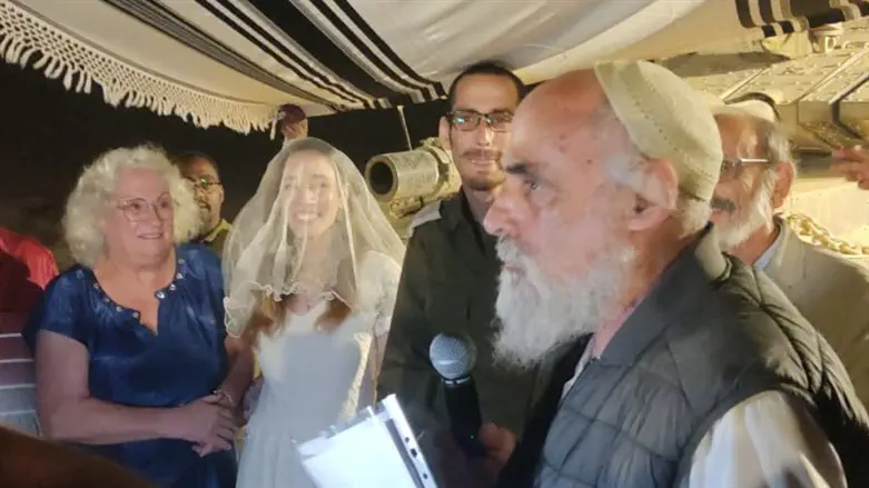 הרב שרון והזוג הצעיר שוברים שיא