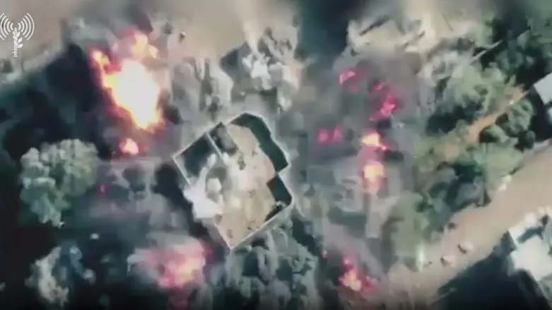 Нанесение ударов по сектору Газы