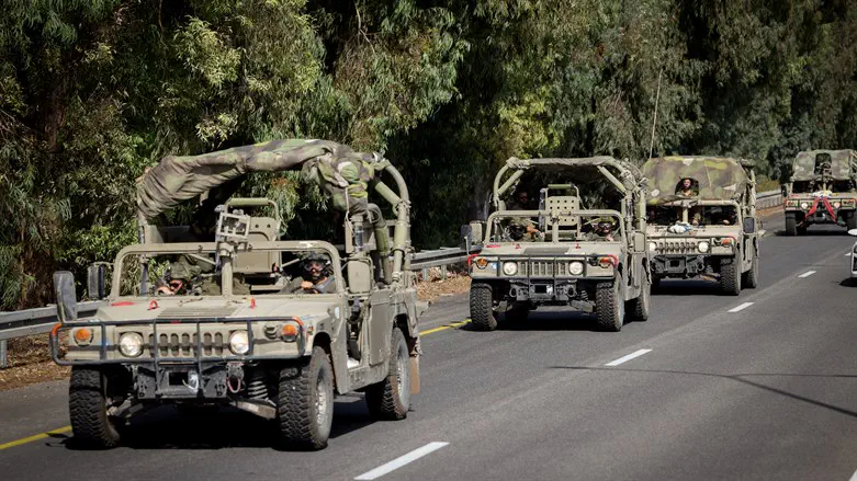 חיילי צה"ל בגבול הצפוני