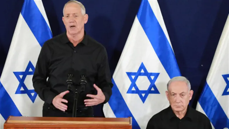 גנץ ונתניהו