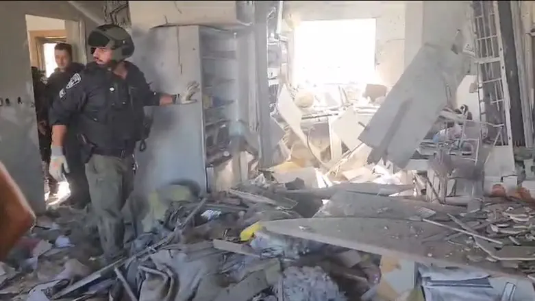 На месте прилёта в Нетивоте