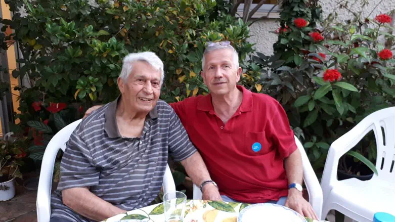 נחם אילן עם ד"ר יוסף מרזוק ז"ל