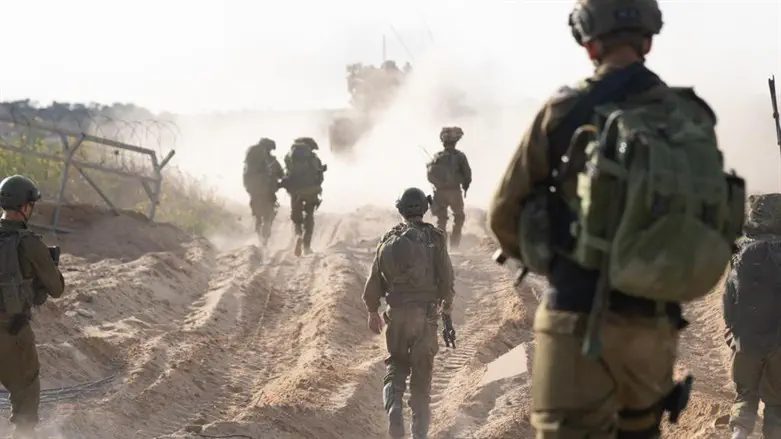 Soldiers in Gaza