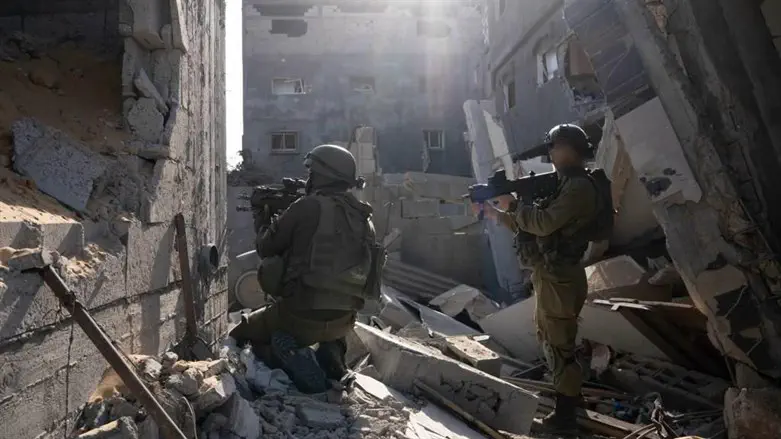 IDF soldiers in Gaza