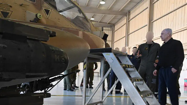 Prime Minister Netanyahu during the visit