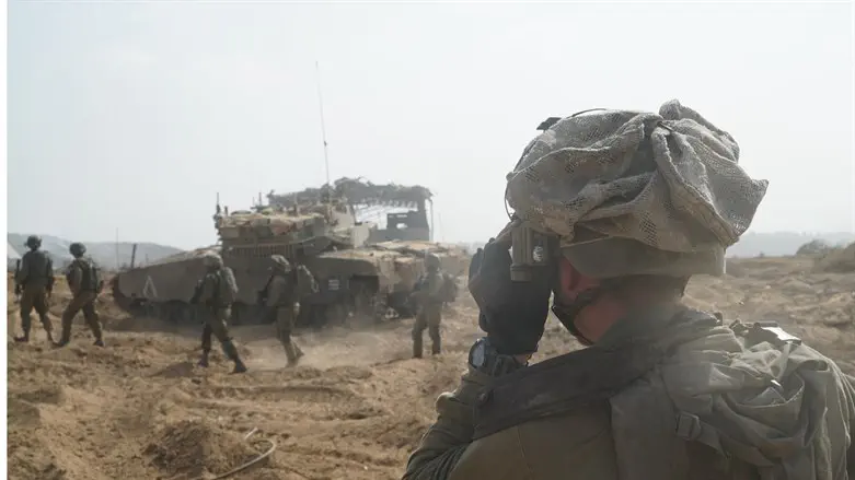 Солдаты ЦАХАЛ в секторе Газы