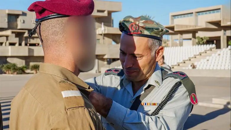 טקס סיום קורס קצינים