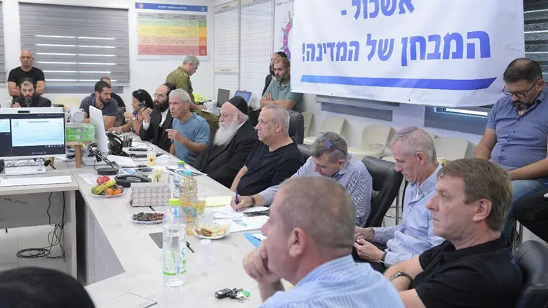 הפגישה עם ראשי הרשויות